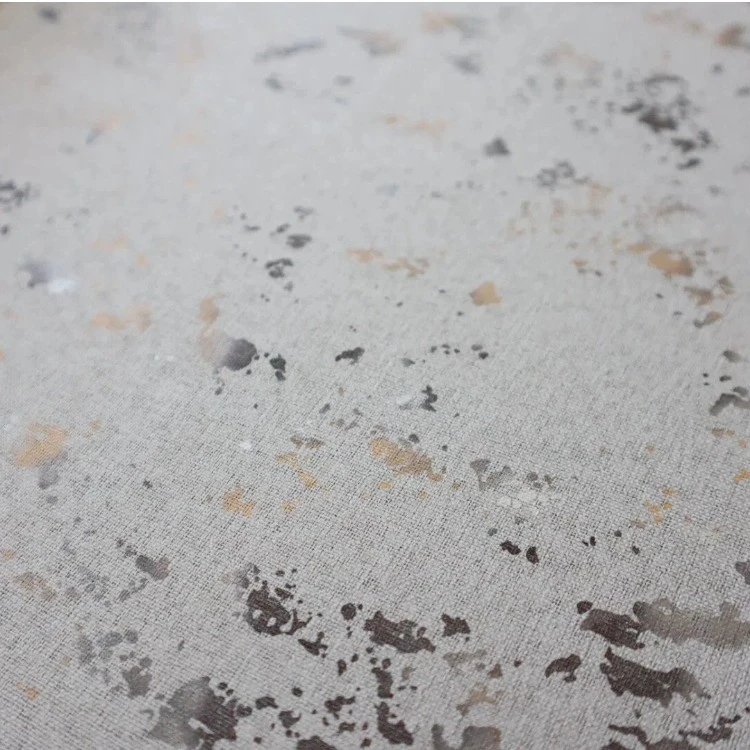 100% Blackout Silicone Abstract Ink Splash Curtain Fabric suppliers