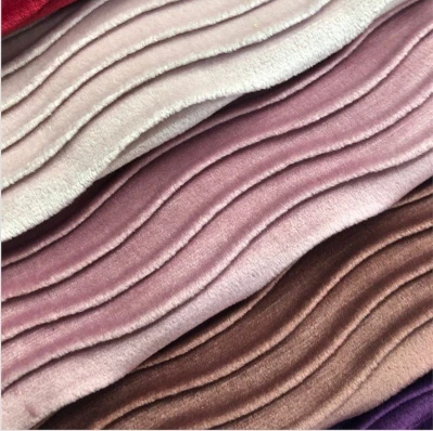 Vertical Stripe Crinkle Corduroy Upholstery Velvet Fabric factory